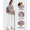 image:imageG4Free Lightbreeze UPF 50 Sun Shirts for Women  High Side Slits Long Sleeve Workout Tops Quick Dry Hiking RunningGray Lilac