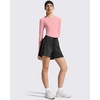 image:imageG4Free Lightbreeze Womens UPF 50 Long Sleeve Workout Tops Crop Rash Guard Quick Dry Sun Shirts Running Yoga Athletic GymPink