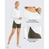 image:imageG4Free Lightbreeze Womens UPF 50 Long Sleeve Workout Tops Quick Dry UV Sun Shirt Running Gym Hiking Yoga Casual LightweightWhite