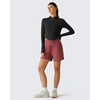 image:imageG4Free Lightbreeze Womens UPF 50 Sun Shirts Quick Dry  Breathable Crop Long Sleeve Workout Tops Running Hiking GolfBlack