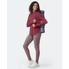 image:imageG4Free Lightbreeze Womens UPF 50 Sun Shirts Quick Dry  Lightweight Long Sleeve Workout Tops Half Zip Running Hiking YogaBurgundy