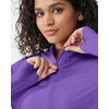 image:imageG4Free Lightbreeze Womens UPF 50 Sun Shirts Quick Dry  Lightweight Long Sleeve Workout Tops Half Zip Running Hiking YogaDark Purple