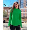 image:imageG4Free Lightbreeze Womens UPF 50 Sun Shirts Quick Dry  Lightweight Long Sleeve Workout Tops Half Zip Running Hiking YogaForest Green