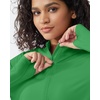 image:imageG4Free Lightbreeze Womens UPF 50 Sun Shirts Quick Dry  Lightweight Long Sleeve Workout Tops Half Zip Running Hiking YogaForest Green