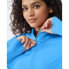 image:imageG4Free Lightbreeze Womens UPF 50 Sun Shirts Quick Dry  Lightweight Long Sleeve Workout Tops Half Zip Running Hiking YogaOcean Blue