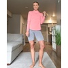 image:imageG4Free Lightbreeze Womens UPF 50 Sun Shirts Quick Dry  Lightweight Long Sleeve Workout Tops Half Zip Running Hiking YogaPink