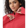 image:imageG4Free Lightbreeze Womens UPF 50 Sun Shirts Quick Dry  Lightweight Long Sleeve Workout Tops Half Zip Running Hiking YogaRed