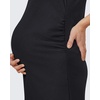 image:imageG4Free Maternity Tennis Dress UPF 50 Pregnancy Golf Dresses Button Front Polo Shirt Casual SummerBlack