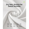 image:imageG4Free Maternity Tennis Dress UPF 50 Pregnancy Golf Dresses Button Front Polo Shirt Casual SummerPure White