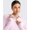 image:imageG4Free Skimetic UPF 50 Sun Hoodie Lightweight Women Long Sleeve Workout Tops Shirts Half Zip Quick Dry Running HikingPink