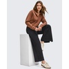 image:imageG4Free Strowen Women Lightweight Wide Leg Ankle Pants with Pockets 78 Length Track Pants Stretchy Casual Travel TrousersBlack