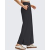 image:imageG4Free Strowen Women Lightweight Wide Leg Ankle Pants with Pockets 78 Length Track Pants Stretchy Casual Travel TrousersBlack