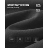 image:imageG4Free Strowen Women Lightweight Wide Leg Ankle Pants with Pockets 78 Length Track Pants Stretchy Casual Travel TrousersBlack