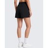 image:imageG4Free Women Casual Shorts 4 Water Resistant Lightweight Side Slit Walking Athletic Shorts with PocketsBlack