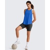 image:imageG4Free Workout Athletic Tank Tops for Women Racerback Lightweight Gym Pilates YBack Loose Fit Running Tanks TopBlue