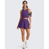 image:imageG4Free Workout Athletic Tank Tops for Women Racerback Lightweight Gym Pilates YBack Loose Fit Running Tanks TopDark Purple