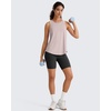 image:imageG4Free Workout Athletic Tank Tops for Women Racerback Lightweight Gym Pilates YBack Loose Fit Running Tanks TopGray Lilac