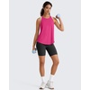 image:imageG4Free Workout Athletic Tank Tops for Women Racerback Lightweight Gym Pilates YBack Loose Fit Running Tanks TopHot Pink