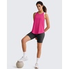 image:imageG4Free Workout Athletic Tank Tops for Women Racerback Lightweight Gym Pilates YBack Loose Fit Running Tanks TopHot Pink