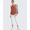 image:imageG4Free Workout Athletic Tank Tops for Women Racerback Lightweight Gym Pilates YBack Loose Fit Running Tanks TopJam Brown