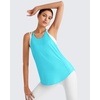 image:imageG4Free Workout Athletic Tank Tops for Women Racerback Lightweight Gym Pilates YBack Loose Fit Running Tanks TopLake Blue