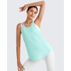 image:imageG4Free Workout Athletic Tank Tops for Women Racerback Lightweight Gym Pilates YBack Loose Fit Running Tanks TopLight Blue