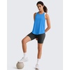 image:imageG4Free Workout Athletic Tank Tops for Women Racerback Lightweight Gym Pilates YBack Loose Fit Running Tanks TopOcean Blue