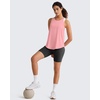 image:imageG4Free Workout Athletic Tank Tops for Women Racerback Lightweight Gym Pilates YBack Loose Fit Running Tanks TopPink
