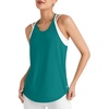 image:imageG4Free Workout Athletic Tank Tops for Women Racerback Lightweight Gym Pilates YBack Loose Fit Running Tanks TopTeal