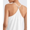 image:imageG4Free Workout Athletic Tank Tops for Women Racerback Lightweight Gym Pilates YBack Loose Fit Running Tanks TopWhite