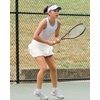 image:imageG4Free 1520 Tennis Skirts for Women Golf Skorts with Pockets High Waist Ruffle Athletic Skirt Inner Shorts15white