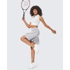 image:imageG4Free 1520 Tennis Skirts for Women Golf Skorts with Pockets High Waist Ruffle Athletic Skirt Inner Shorts20grey