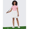 image:imageG4Free 1520 Tennis Skirts for Women Golf Skorts with Pockets High Waist Ruffle Athletic Skirt Inner Shorts20white