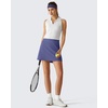 image:imageG4Free BareFeel 15 Golf Skirts for Women High Waisted A Line Casual Athletic Skorts Inner Shorts with PocketsDusky Purple