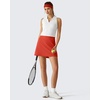 image:imageG4Free BareFeel 15 Golf Skirts for Women High Waisted A Line Casual Athletic Skorts Inner Shorts with PocketsRust Orange