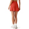 image:imageG4Free BareFeel 15 Golf Skirts for Women High Waisted A Line Casual Athletic Skorts Inner Shorts with PocketsRust Orange