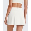 image:imageG4Free BareFeel 15 Golf Skirts for Women High Waisted A Line Casual Athletic Skorts Inner Shorts with PocketsWhite