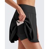 image:imageG4Free High Waisted Tennis Skirts for Women 15 Pleated Flowy Athletic Skorts Summer Casual Inner Shorts with 4 PocketsBlack