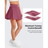 image:imageG4Free High Waisted Tennis Skirts for Women 15 Pleated Flowy Athletic Skorts Summer Casual Inner Shorts with 4 PocketsDark Burgundy