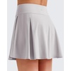 image:imageG4Free High Waisted Tennis Skirts for Women 15 Pleated Flowy Athletic Skorts Summer Casual Inner Shorts with 4 PocketsGrey