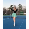 image:imageG4Free High Waisted Tennis Skirts for Women 15 Pleated Flowy Athletic Skorts Summer Casual Inner Shorts with 4 PocketsMint