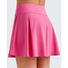 image:imageG4Free High Waisted Tennis Skirts for Women 15 Pleated Flowy Athletic Skorts Summer Casual Inner Shorts with 4 PocketsRose Pink