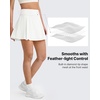 image:imageG4Free High Waisted Tennis Skirts for Women 15 Pleated Flowy Athletic Skorts Summer Casual Inner Shorts with 4 PocketsWhite