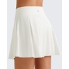 image:imageG4Free High Waisted Tennis Skirts for Women 15 Pleated Flowy Athletic Skorts Summer Casual Inner Shorts with 4 PocketsWhite