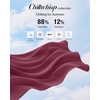 image:imageG4Free Lightweight Tennis Skirts for Women  15 Athletic Yoga Waist Skirt Casual Golf Skorts Inner Shorts with 2 PocketsDark Burgundy