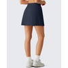 image:imageG4Free Lightweight Tennis Skirts for Women  15 Athletic Yoga Waist Skirt Casual Golf Skorts Inner Shorts with 2 PocketsDark Navy