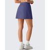 image:imageG4Free Lightweight Tennis Skirts for Women  15 Athletic Yoga Waist Skirt Casual Golf Skorts Inner Shorts with 2 PocketsDusky Purple