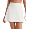 image:imageG4Free BareFeel 15 Golf Skirts for Women High Waisted A Line Casual Athletic Skorts Inner Shorts with PocketsWhite