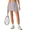 image:imageG4Free Lightweight Tennis Skirts for Women  15 Athletic Yoga Waist Skirt Casual Golf Skorts Inner Shorts with 2 PocketsChime Gray