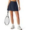 image:imageG4Free Lightweight Tennis Skirts for Women  15 Athletic Yoga Waist Skirt Casual Golf Skorts Inner Shorts with 2 PocketsDark Navy